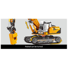 Load image into Gallery viewer, 722PCS MOC Technic City Construction Excavator Figure Model Toy Building Block Brick Gift Kids DIY Compatible Lego
