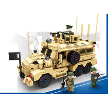 Load image into Gallery viewer, 802PCS Military WW2 MRAP Mine Resistant Ambush Protected Vehicles Figure Model Toy Building Block Brick Gift Kids DIY Compatible Lego
