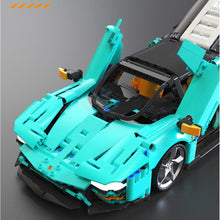 Load image into Gallery viewer, 1589PCS MOC Technic Speed Static Aurora SP3 Super Racing Sports Car Model Toy Building Block Brick Gift Kids DIY Compatible Lego 1:14
