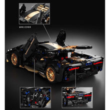 Load image into Gallery viewer, 1309PCS MOC Technic Speed Static Black LB780S Super Racing Sports Car Model Toy Building Block Brick Gift Kids DIY Compatible Lego 1:14
