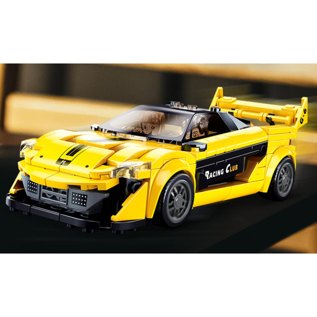 283PCS MOC Technic Speed Super Racing Sports Car Figure Model Toy Building Block Brick Gift Kids DIY Compatible Lego 1:26