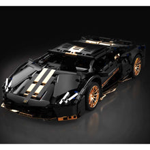 Load image into Gallery viewer, 1309PCS MOC Technic Speed Static Black LB780S Super Racing Sports Car Model Toy Building Block Brick Gift Kids DIY Compatible Lego 1:14
