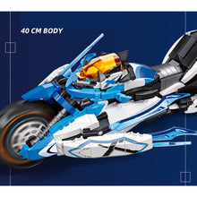 Load image into Gallery viewer, 1230PCS MOC Technic Speed Cartoon Cyberangel Motorcycle Motor Bike Model Toy Building Block Brick Gift Kids DIY Compatible Lego
