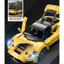 Load image into Gallery viewer, 3400PCS MOC Technic Speed Static MC20 Super Racing Sports Car Model Toy Building Block Brick Gift Kids DIY Compatible Lego 1:8
