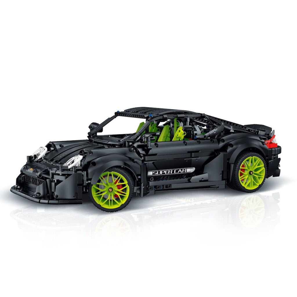 2868PCS MOC Technic Speed Static Turbo S Super Racing Sports Car Model Toy Building Block Brick Gift Kids DIY Compatible Lego 1:8