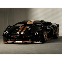 Load image into Gallery viewer, 1309PCS MOC Technic Speed Static Black LB780S Super Racing Sports Car Model Toy Building Block Brick Gift Kids DIY Compatible Lego 1:14
