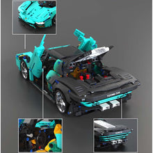 Load image into Gallery viewer, 1589PCS MOC Technic Speed Static Aurora SP3 Super Racing Sports Car Model Toy Building Block Brick Gift Kids DIY Compatible Lego 1:14
