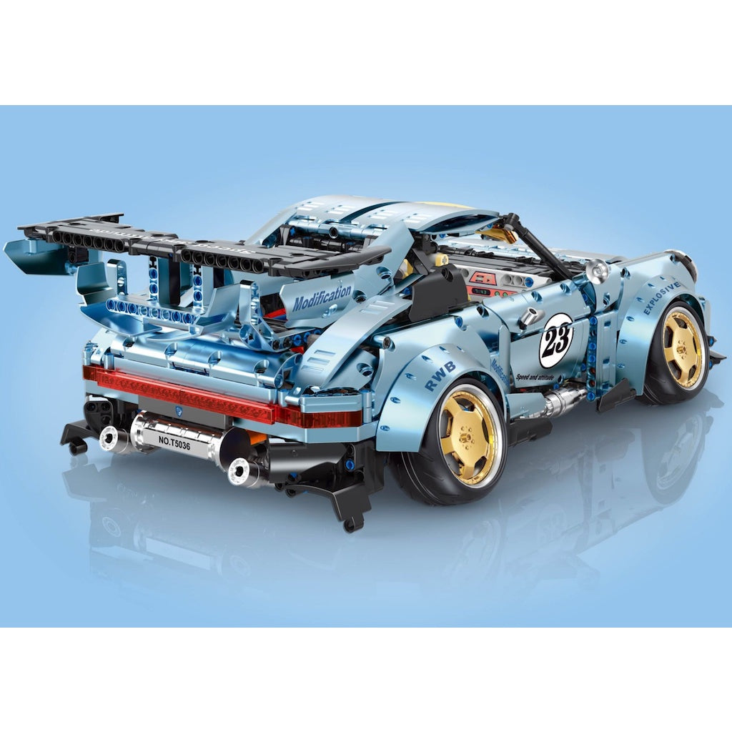 LEGO MOC PORSCHE® 911 Turbo Blue by evobrick