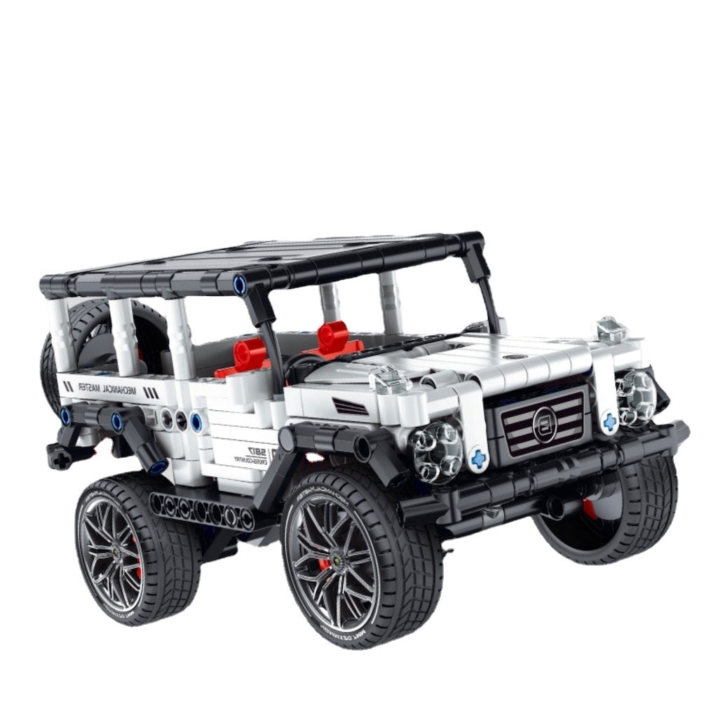 520PCS MOC Technic Speed Pull Back G-Class SUV Off Road Vehcile Car Model Toy Building Block Brick Gift Kids DIY Compatible Lego