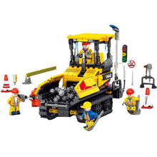 Load image into Gallery viewer, 534PCS 451PCS MOC City Construction Technic SANY Road Paver Figure Scene Model Toy Building Block Brick Gift Kids DIY Compatible Lego
