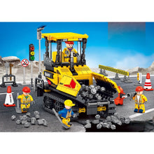 Load image into Gallery viewer, 534PCS 451PCS MOC City Construction Technic SANY Road Paver Figure Scene Model Toy Building Block Brick Gift Kids DIY Compatible Lego
