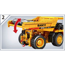 Load image into Gallery viewer, 1261PCS MOC City Construction Technic SANY Mine Dump Truck SRT95C Figure Scene Model Toy Building Block Brick Gift Kids DIY Compatible Lego
