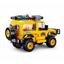 Load image into Gallery viewer, 288PCS MOC Technic Speed Yellow ORV Safari SUV Off Road Vehicle 4x4 Car Figure Model Toy Building Block Brick Gift Kids DIY Compatible Lego
