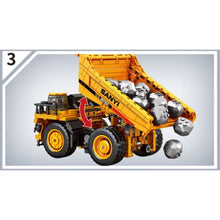 Load image into Gallery viewer, 1261PCS MOC City Construction Technic SANY Mine Dump Truck SRT95C Figure Scene Model Toy Building Block Brick Gift Kids DIY Compatible Lego
