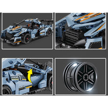 Load image into Gallery viewer, 480PCS MOC Technic Speed Apollo Racing Sports Car Pull Back Model Toy Building Block Brick Gift Kids DIY Compatible Lego
