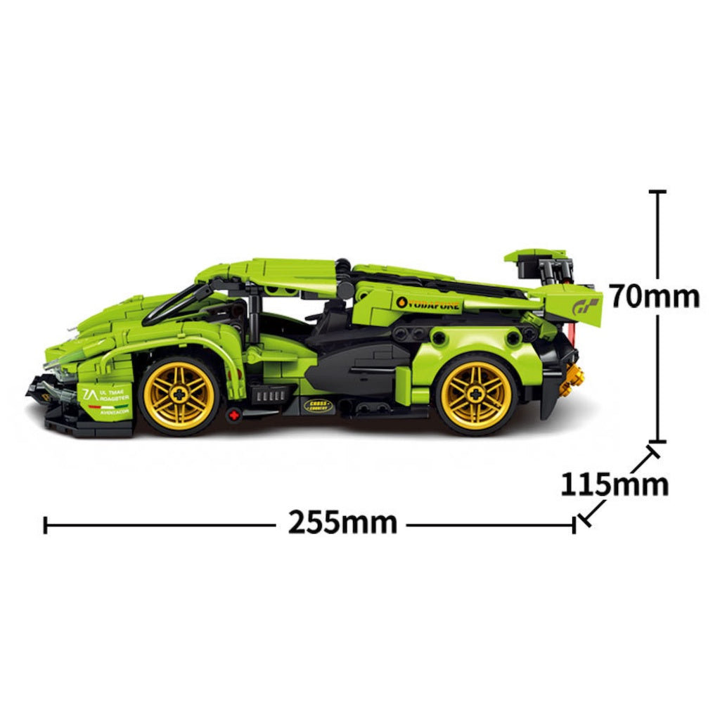LEGO Technic Voiture Lambo V12 GT Super Speed - Brick Tech - Blocs